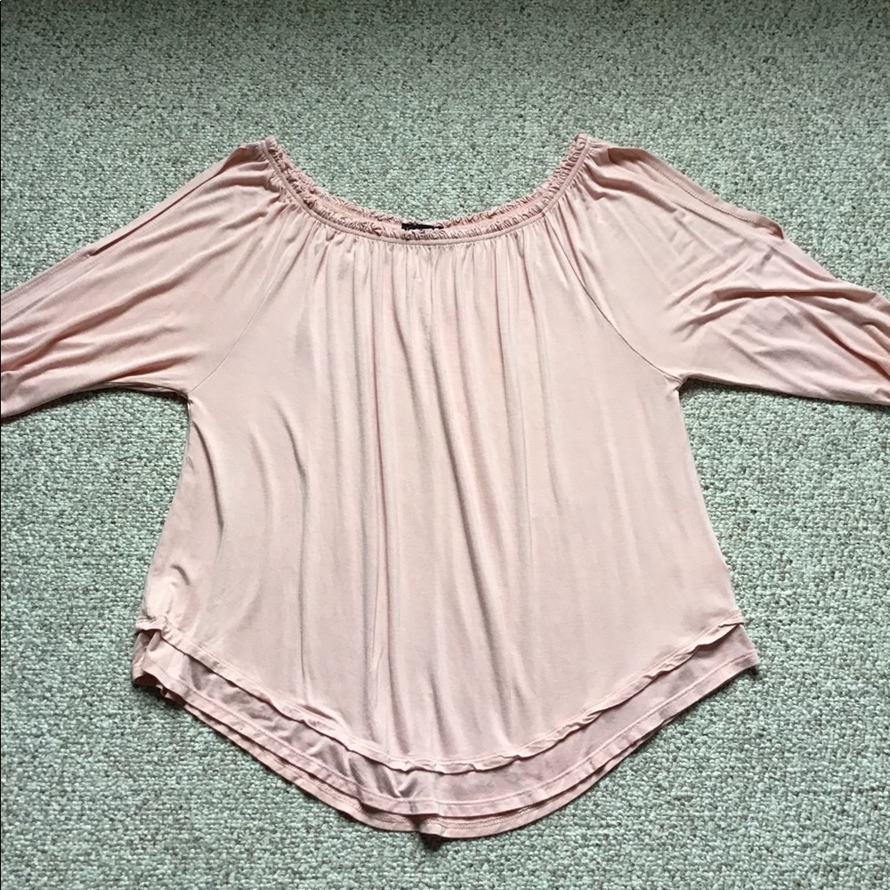 Lane Bryant Cold Shoulder Top.